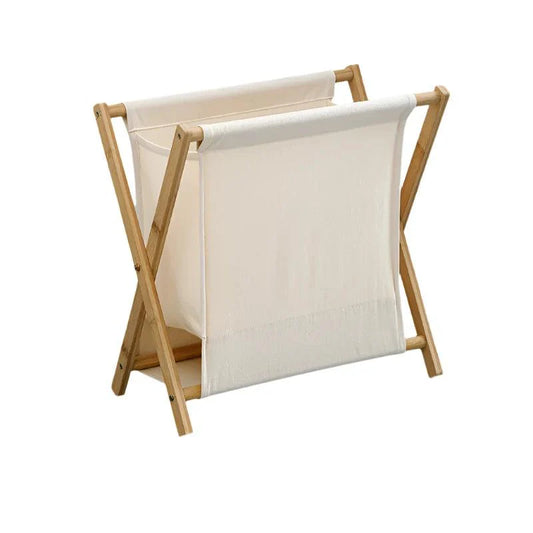 Rynx | Eco-friendly collapsible laundry basket made of bamboo - Stylish and space-saving storage solution