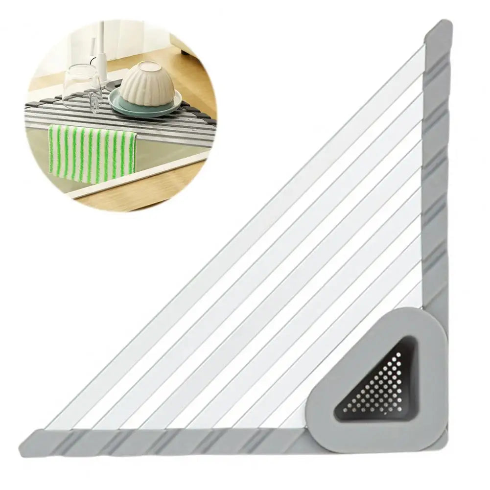 Rynx | Triangle Slip-Resistant Sink Corner Storage Shelf Rack