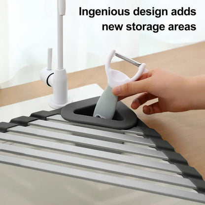 Rynx | Triangle Slip-Resistant Sink Corner Storage Shelf Rack