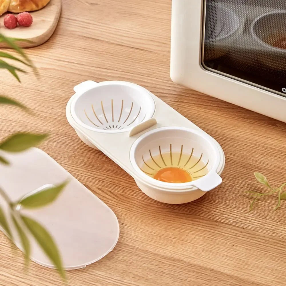 Rynx | Double Space Durable Microwave Egg Maker