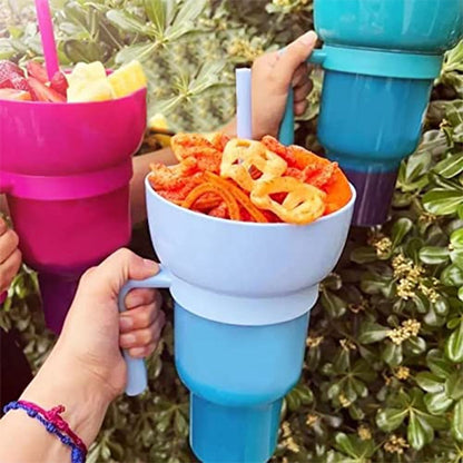 Rynx | 2in1 Snack Holder Drink Cup