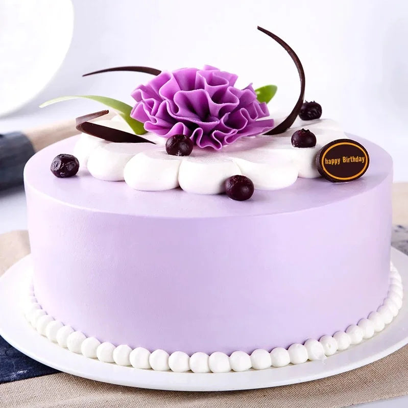 Rynx | Plastic Cake Turntable: Rotating Stable Stand for Baking Decoration - DIY Mold, Anti-Skid Round Cake Table