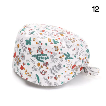 Rynx | Adjustable surgical cap with ponytail holder and buttons