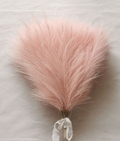 Rynx | 20 Pieces Bohemian Fluffy Artificial Pampas Grass Colorful