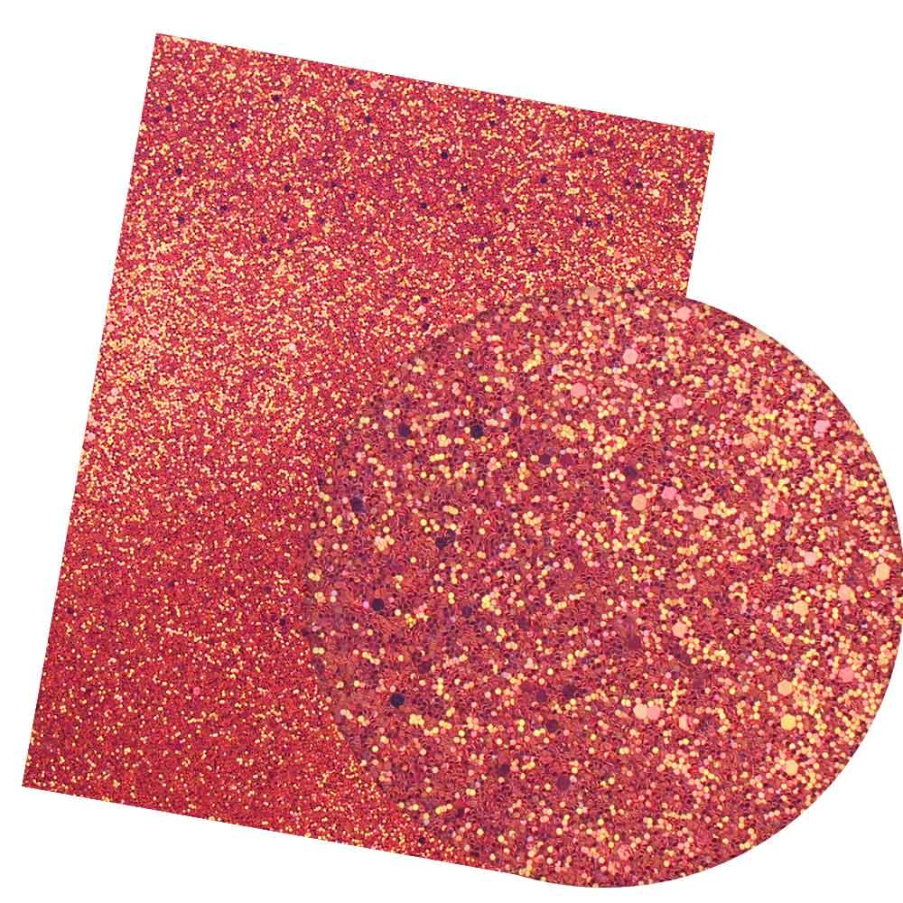 Rynx | Iridescent Rainbow Glitter Vinyl Craft Roll - Creative Gloss Set