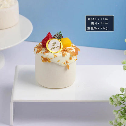 Rynx | Realistic Faux Fruit Cake Model for Home Decor and Photography - 1 pc. FCYY-MIX2