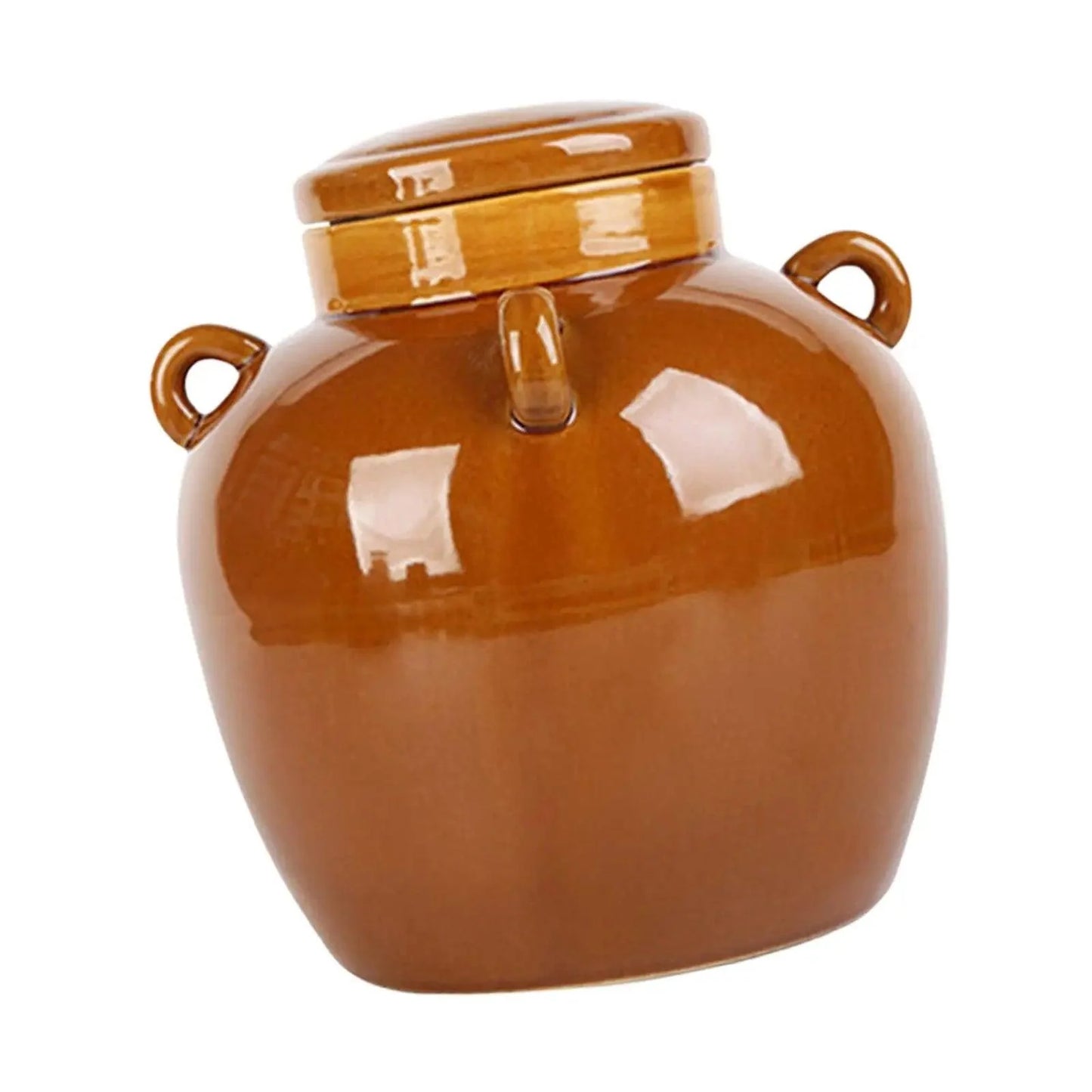 Rynx | Elegant sparkling ceramic storage jar for stylish kitchen decoration