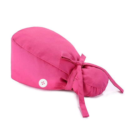 Rynx | Adjustable surgical cap with ponytail holder and buttons