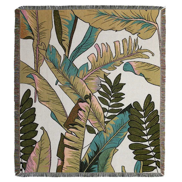 Rynx | Floral Garden Throw Blanket