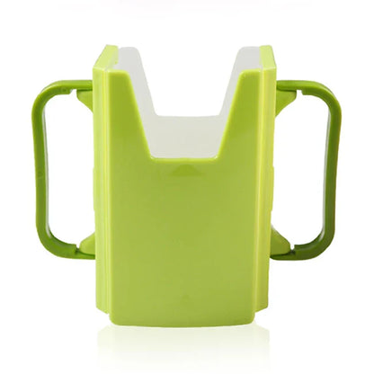 Rynx | Adjustable Toddler Juice & Milk Box Holder with Handles - Safe and Practical Self-Help Drinking Cup for Baby and Kids