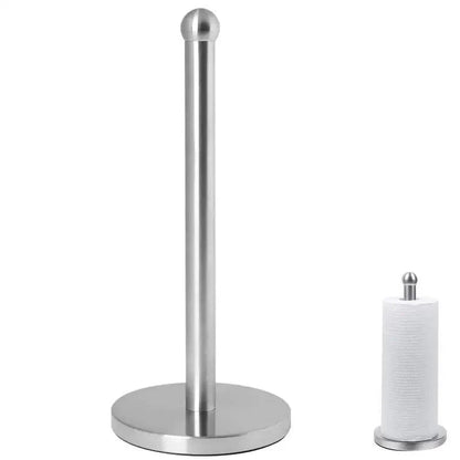 Rynx | Elegant kitchen roll holder made of stainless steel with dual mounting options