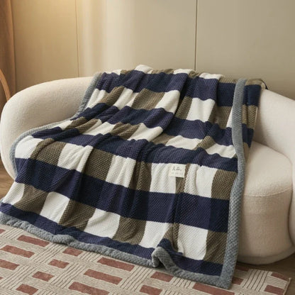Rynx | Plaid Knit Blanket