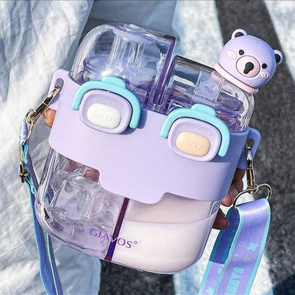 Rynx | Double-Bin Drink More Kids Water Bottle