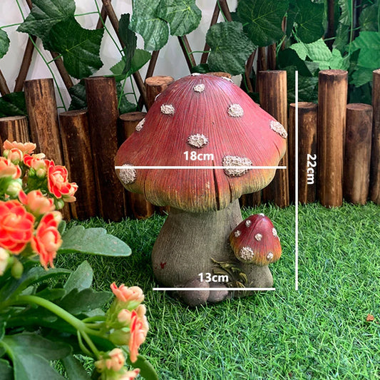 Rynx | Creative Mushrooms Outdoor Garden Decoration for Lawn and Kindergarten Landscaping