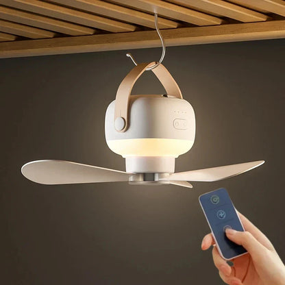 Rynx | BreezeFlow - Rechargeable Ceiling Fan with Remote Control