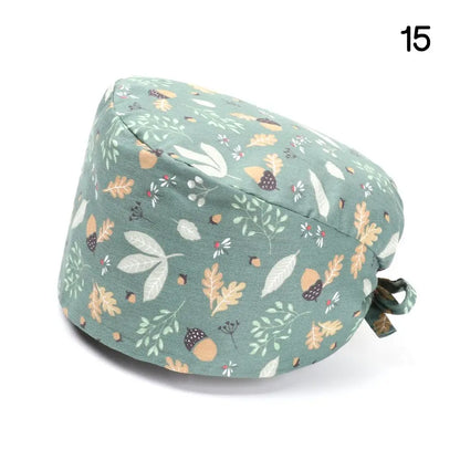 Rynx | Adjustable surgical cap with ponytail holder and buttons