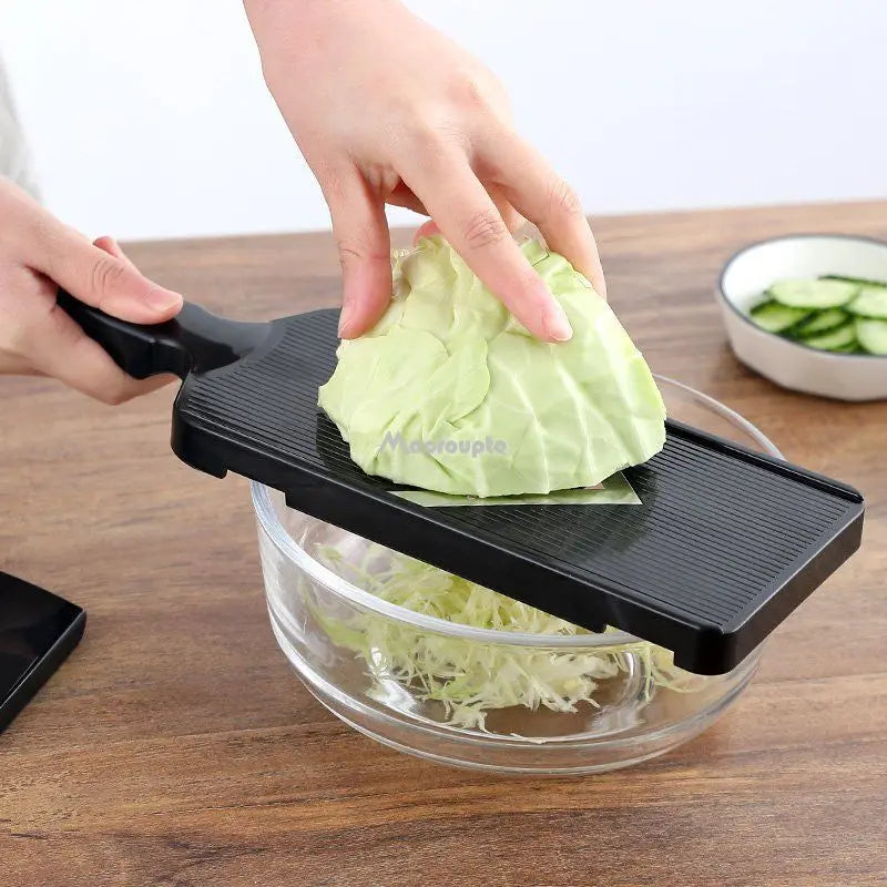 Rynx | Japanese Cabbage Grater - Perfect for Shavings, Slicing, and Shredding Round and Purple Cabbage