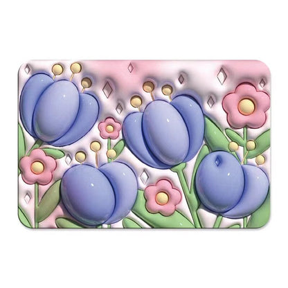 Rynx | Non-Slip Cartoon Colorful Fun Quick Water Absorbent Mat