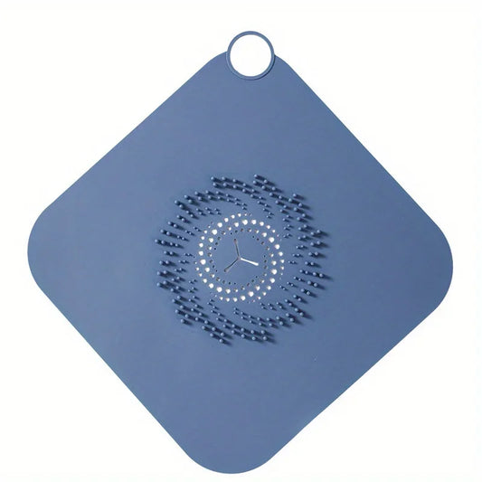 Rynx | Sewer Odor Control Cover - Silicone Bathroom Floor Drain Seal Plug and Anti-Hair Filter Cover for Household Use