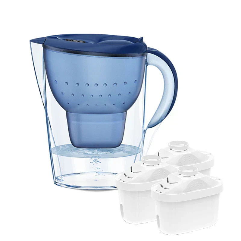 RYNX | Hydropure - Carafe With Alkalinization Blue 3 Filters