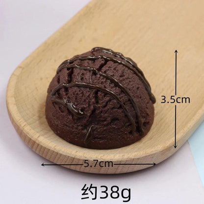 Rynx | Life-like resin ice cream cone model - Realistic fake dessert decoration for photography and home decor