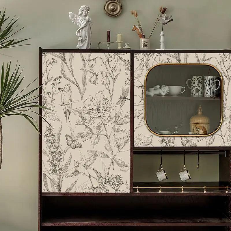 Rynx | Chic Black-and-white Peel and Stick Wallpaper for Stylish Home Transformations