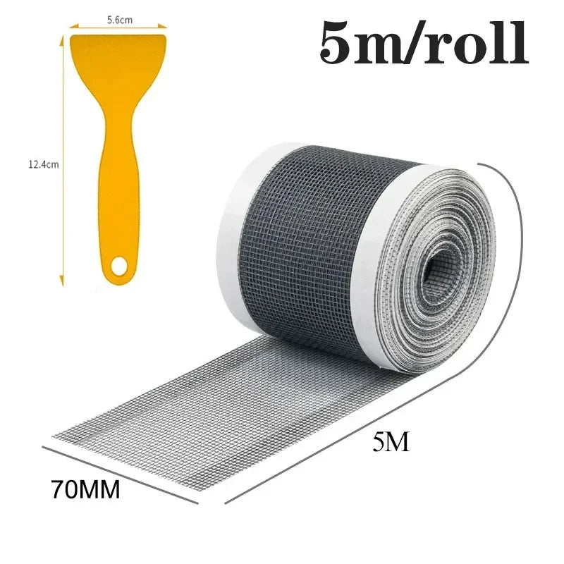 Rynx | Self-Adhesive Shower Drain Hair Catcher - Disposable Mesh Sink Strainer Filter - Cuttable Floor Drain Stickers for Bathroom