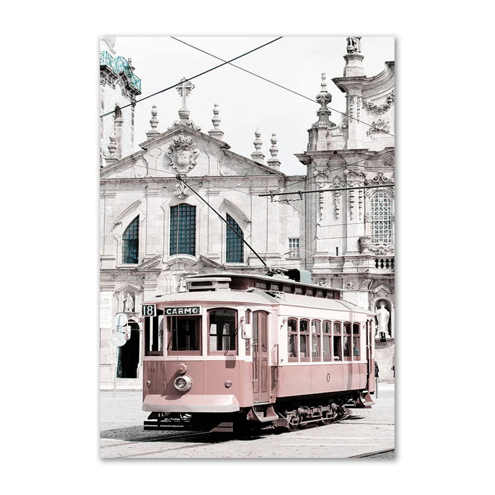 Rynx | Tram Canvas Poster