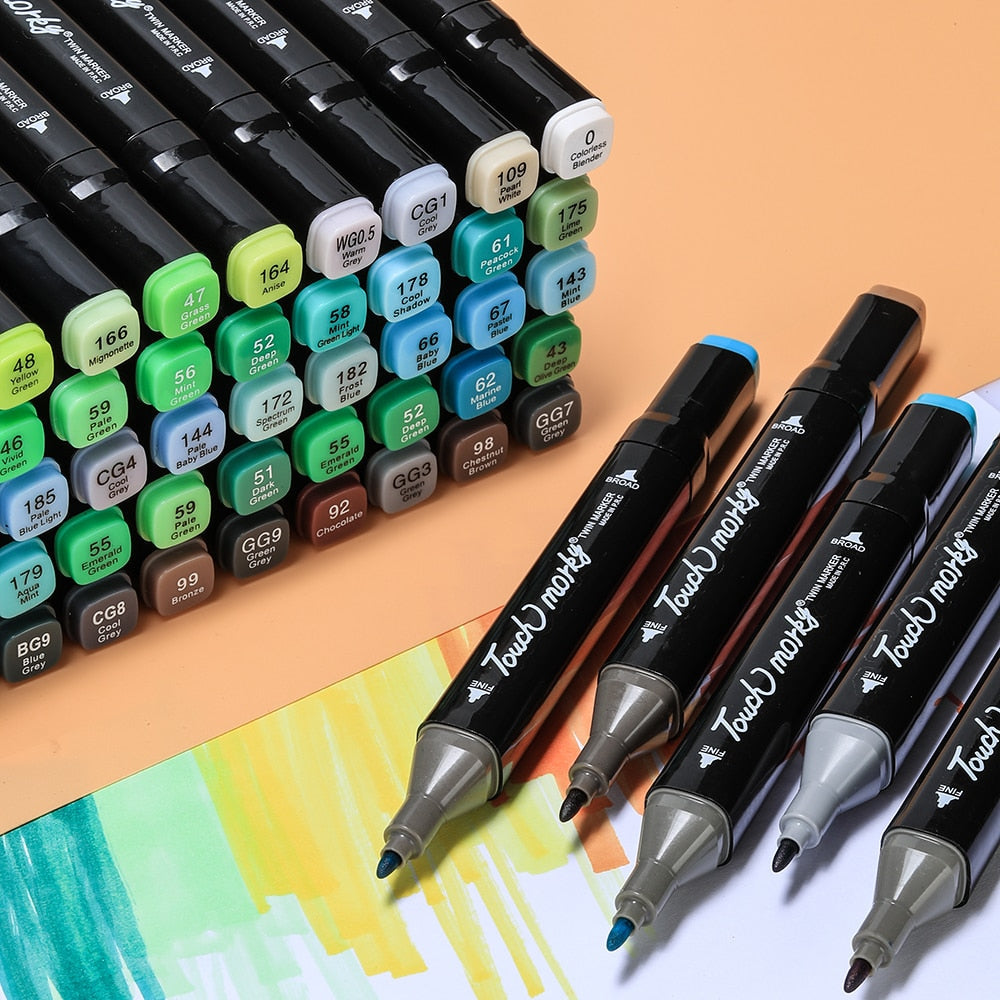 RYNX | Professional Color Markers for Artists 30 markers