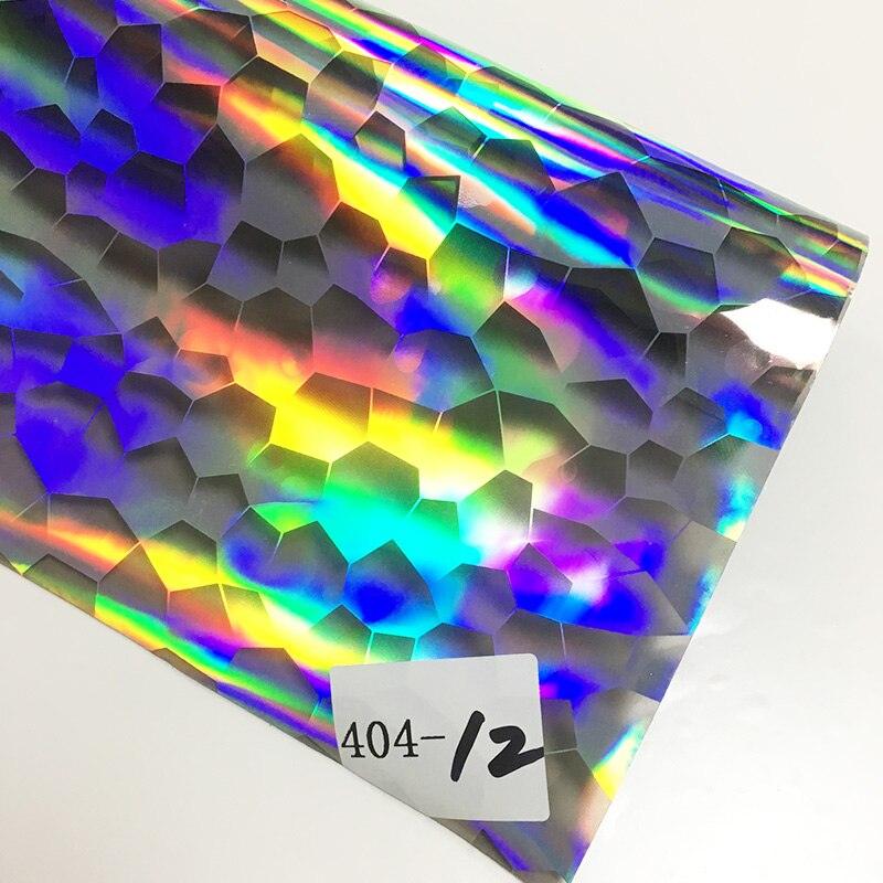 Rynx | Iridescent football pattern PVC jelly vinyl fabric - Ideal for creative projects