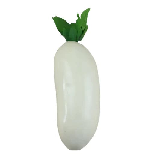 Rynx | Imaginative Vegetable Playset: 7 Realistic Radish and Carrot Models for Creative Learning