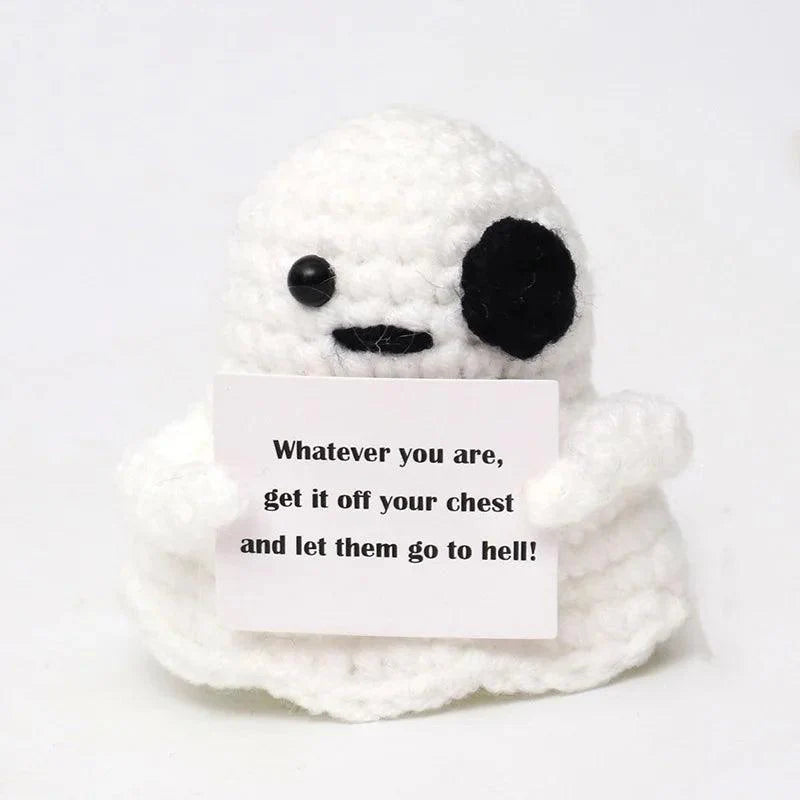 Rynx | Shady Handcrafted Crochet Duck Ornaments for Emotional Support - Unique Home Decor and Perfect Christmas Gift