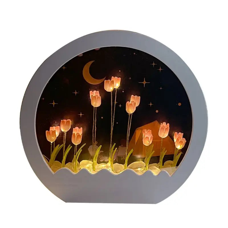 Rynx | DIY Twilight Tulips Mirror