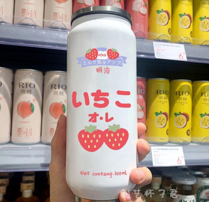 Rynx | Stylish stainless steel insulated water bottle with colorful straw - 350ml & 500ml options