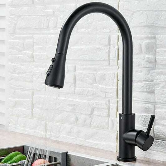 RYNX | Blackstream – Retractable Kitchen Faucet