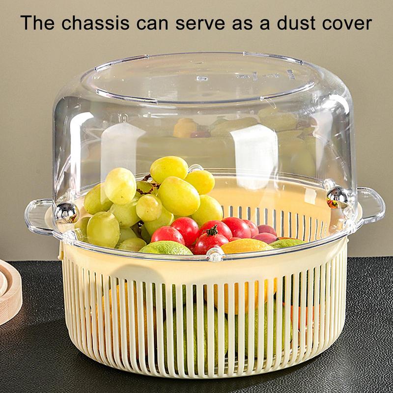 Rynx | Manual Spin Vegetable Drainer Basket