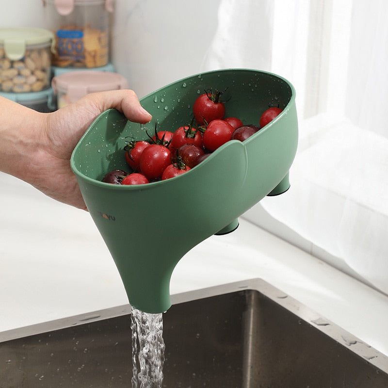 Rynx | Elephant Easy Drain Sink Basket