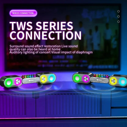 Rynx | Mechanical Wireless Colorful RGB Speaker