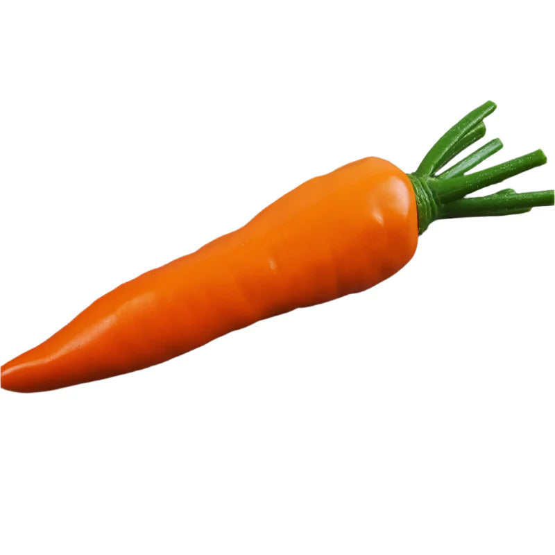 Rynx | Imaginative Vegetable Playset: 7 Realistic Radish and Carrot Models for Creative Learning