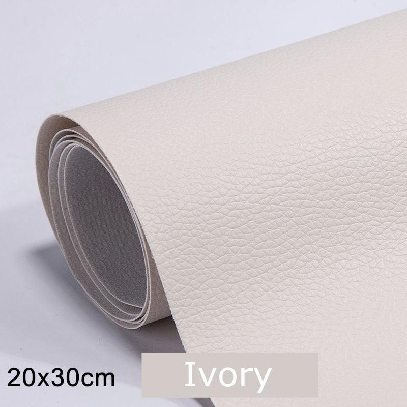 Rynx | Jumbo XL Luxe Litchi Leather Repair Stickers - Stylish Solutions for Elegant Furniture Repairs