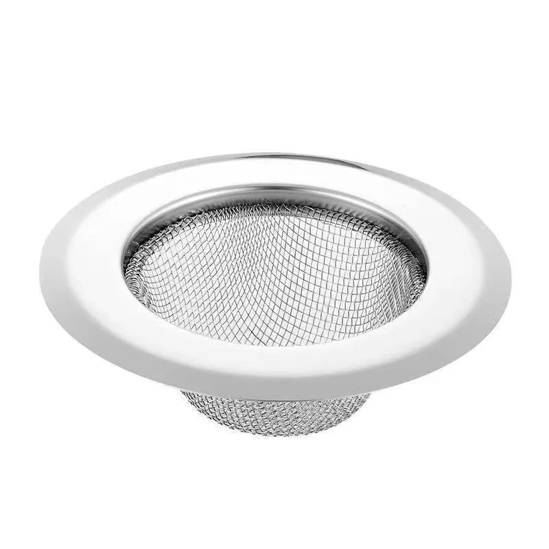 Rynx | Stainless Steel Kitchen Sink Strainer - Anti-Blocking Funnel, Hair Catcher for Basin, Floor Drain and Dishwasher
