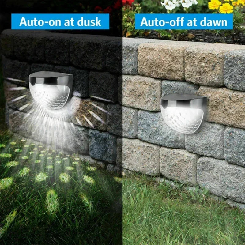 Rynx | Outdoor Waterproof Solar LED Patio Wall Lamp