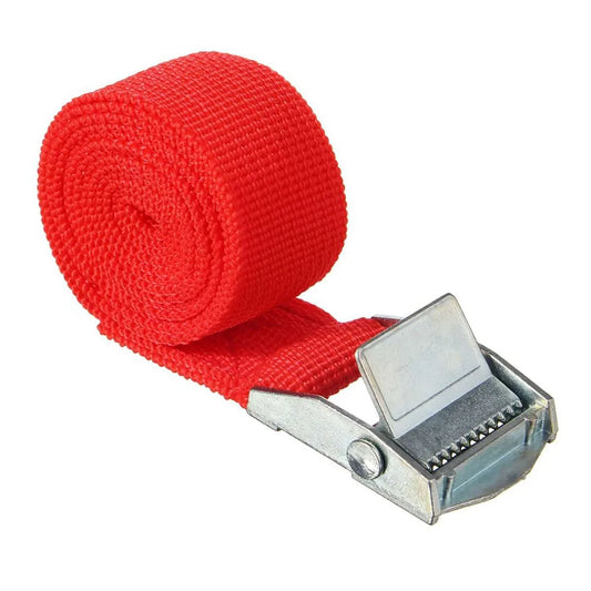 Rynx | 1M Lashing Strap with Buckle - Quick Release Nylon Cargo Tie Down, Adjustable Fastening Straps for Luggage and Bags, Fixing Tool
