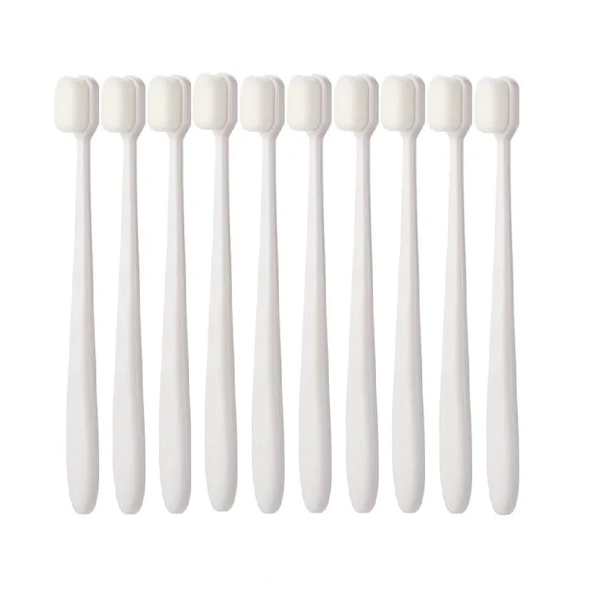 Rynx | Ultra-fine Soft Toothbrush: Million Nano Bristle Adult Brush for Deep Cleaning - Portable Travel Dental Care Oral Brush