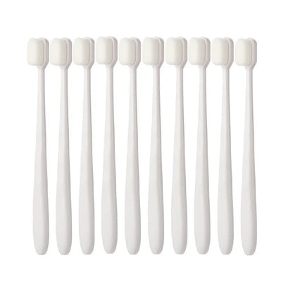 Rynx | Ultra-fine Soft Toothbrush: Million Nano Bristle Adult Brush for Deep Cleaning - Portable Travel Dental Care Oral Brush