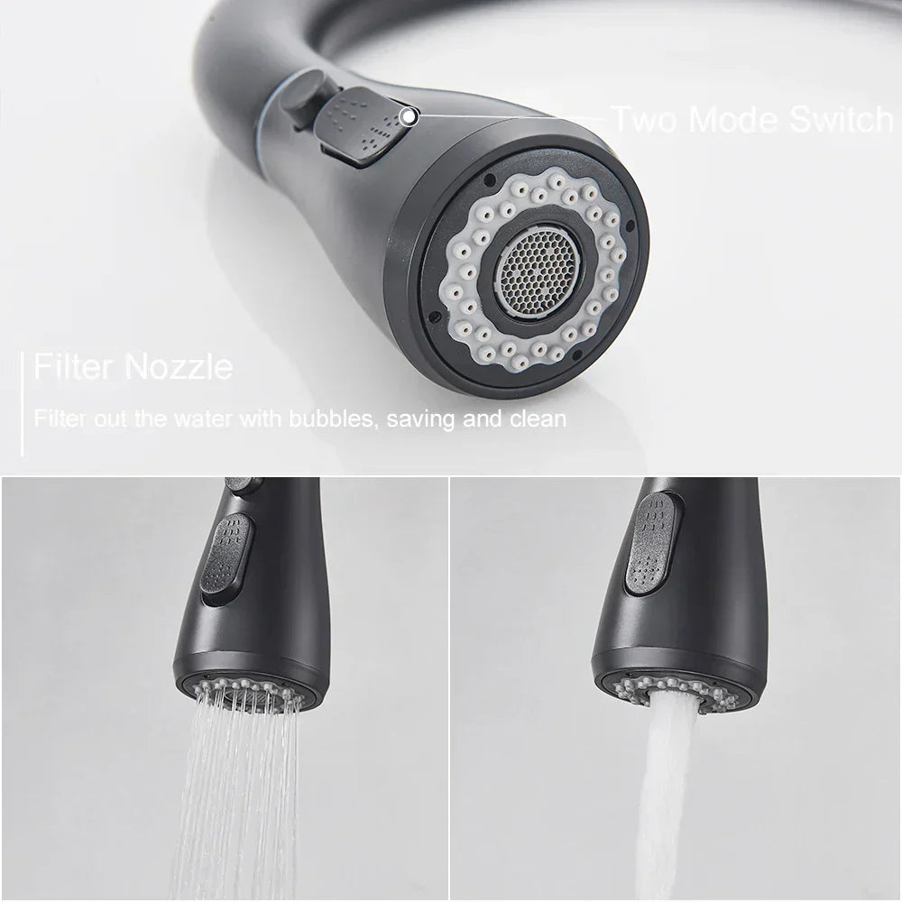 RYNX | Blackstream – Retractable Kitchen Faucet