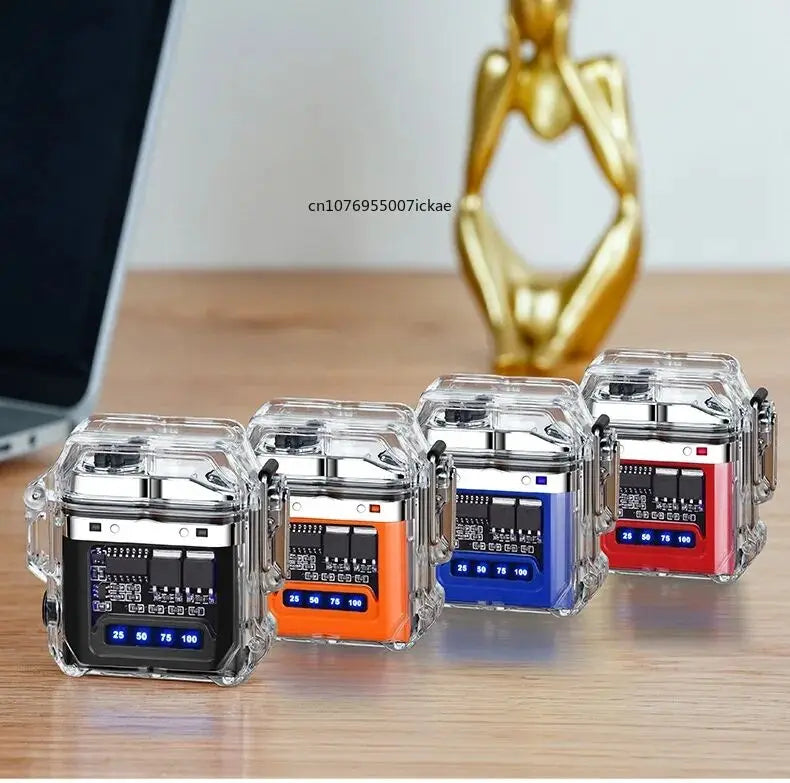 Rynx | One Piece Upgrade USB Charging Lighter with COB Lighting - Waterproof Arc Lighter and Flashlight Combo