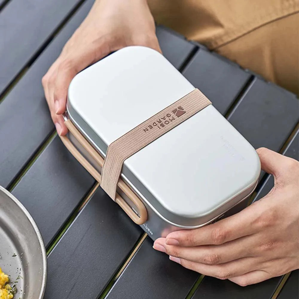 Rynx | Portable Aluminum Food Box for Culinary Adventures Outdoors