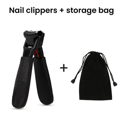 Rynx | 2023 New Anti-Splash Nail Clippers - Large Size Single Nail Trimmer for Thick and Hard Nails, Household Essential