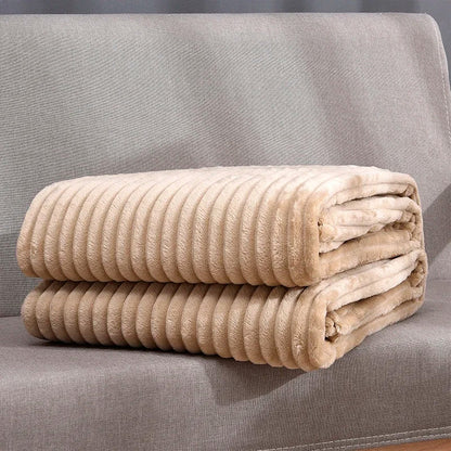 Rynx | Soft Ribbed Plush Blanket